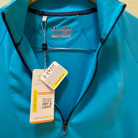 NWT Torrey Pine Under Armour Golf Pullover - Picture 3 of 3